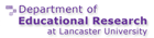 Department of Educational Research at Lancaster university