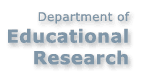 Educational Research home page